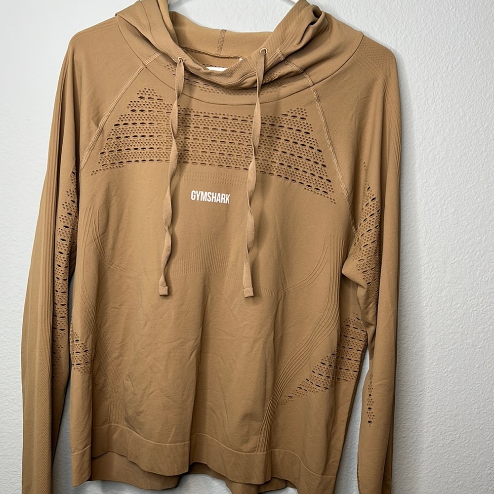 Gymshark Tan Hoodie